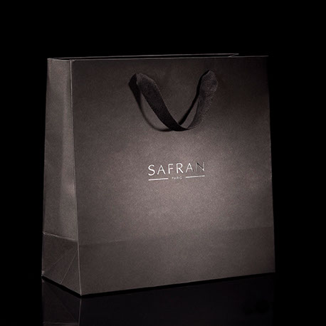 Sacosa hartie cu maner panglica bumbac